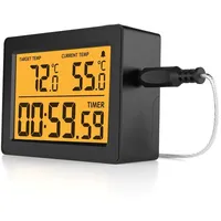Primaster Bratenthermometer 3 in 1 Eisen rot