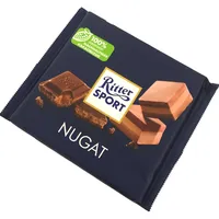 Ritter Sport Nugat Vollmilchschokolade mit Nugat Füllung 100g Tafel