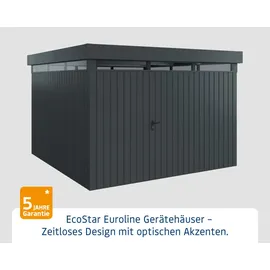 Hörmann Gerätehaus Euroline EFD14 3,10 x 3,10 m Anthrazit