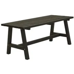 PLUS Country Plankentisch - 177 cm - Schwarz