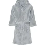 Playshoes Fleece-Bademantel uni Grau, 170/176