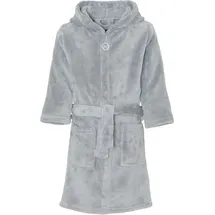 Playshoes Fleece-Bademantel uni Grau, 170/176
