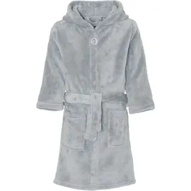Playshoes Fleece-Bademantel uni Grau, 170/176