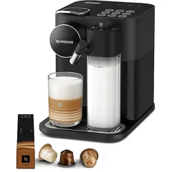 DELONGHI Nespresso Gran Lattissima EN640.B, 6 Milchrezepte, elegantes Design, schnelle Aufheizzeit, einfache Bedienung, Kapselmaschine Schwarz