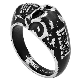 Diesel Ring schwarz 50