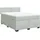 vidaXL Boxspringbett 140 x 200 cm Hellgrau