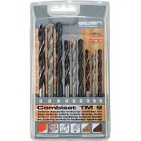 Alpen 0000802102100 TM 9 9teilig Universal-Bohrersortiment