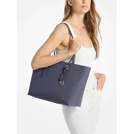 Michael Kors Quinn Large Shopper Leder Blue