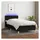 vidaXL Boxspringbett 100 x 200 cm Schwarz