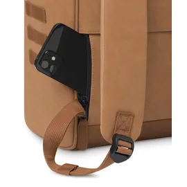 Cabaia Adventurer Vegan Nubuck Backpack L Braun