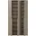 Forte Alice Springs Schuhschrank 109,2 x 34,9 x 191,9 cm Schwarz