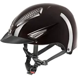 UVEX Reithelm Perfexxion III Shiny Helm Mocca Glossy 52-55