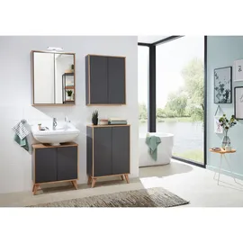 MID.YOU Fußset 'Finn' , eiche, 4-teilig