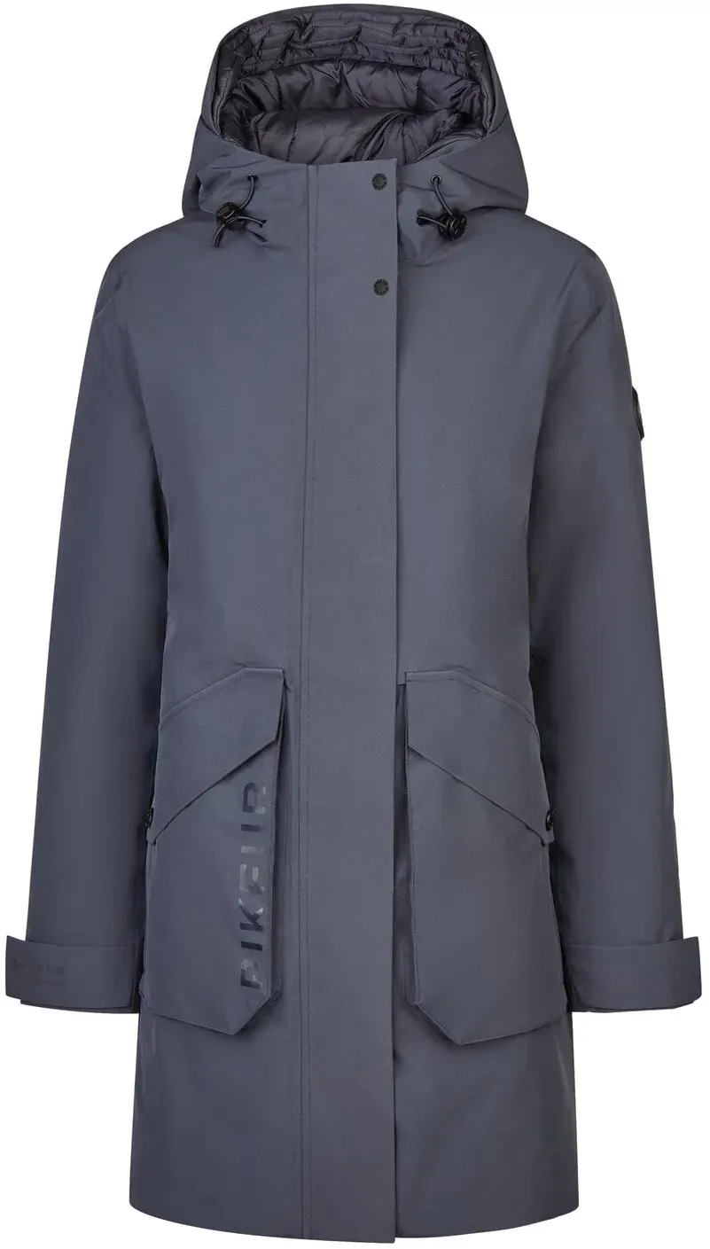 PIKEUR Athleisure Regenparka graphite blue 32