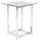 Beliani Beistelltisch Crystal 40 x 40 cm)