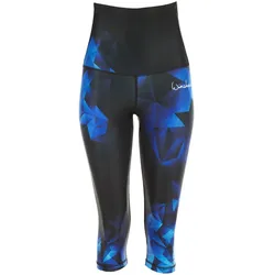 Leggings WINSHAPE "High Waist HWL202", Damen, Gr. L, Normalgrößen, blau (saphir), 80% Polyester, 20% Elasthan, Hosen, mit Anti-Rutsch-Effekt