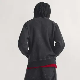 adidas Adicolor Denim Firebird Track Top TRUE BLACK DENIM M