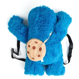 Sesame Street Sesamstraße Krümelmonster 3D Rucksack 58 cm in Blau