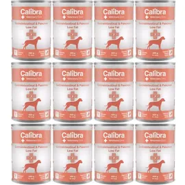 Calibra Gastrointestinal & Pancreas Low Fat Nassfutter 24 x 400 g