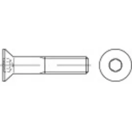 TOOLCRAFT Senkschrauben M6 70 mm 200 Stück