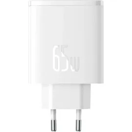 Baseus Wall charger OS-Cube Pro 2xUSB-C + USB 65W (white)