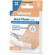 Lifemed Wund-Pflaster Classic hautfarben 1 m x 6 cm 1 St.