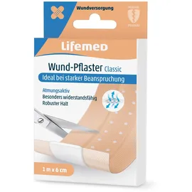 Lifemed Wund-Pflaster Classic hautfarben 1 m x 6 cm 1 St.