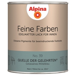 ALPINA Buntlack »Feine Farben«, 0,75 l, mittelblau