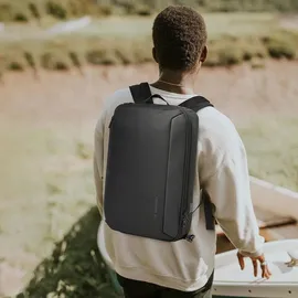 wozinsky Premium 15,6'' Laptop-Rucksack Schwarz