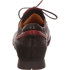 THINK! MENSCHA chromfrei gegerbte nachhaltige Halbschuhe, SCHWARZ/KOMBI 0000