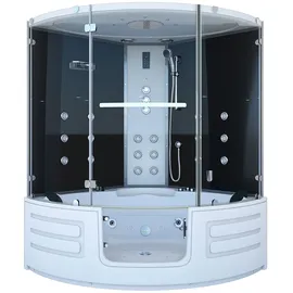 AcquaVapore Dampfdusche Whirlpool Dusche Duschkabine K70-SW-TH-EC 150x150cm