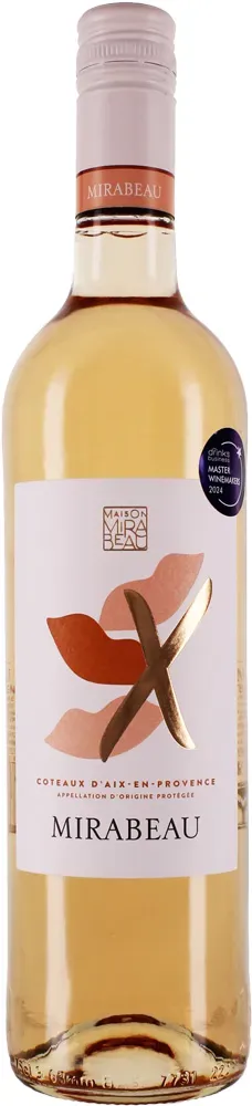 Mirabeau en Provence X Rosé 2023 - Rosé / trocken - Frankreich / Provence - Cabernet Sauvignon,Cinsault,Grenache,Syrah / Mirabeau en Provence