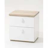 Composad Nachtschrank Globo 0 x 0 x 0 cm Weiß