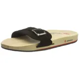 Berkemann Unisex-Erwachsene Berkilette Pantoletten, Schwarz (Schwarz), 38 EU (5 UK)
