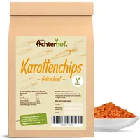 Karotten Chips (5kg) Möhren getrocknetin gewohnter vom-Achterhof Qualität