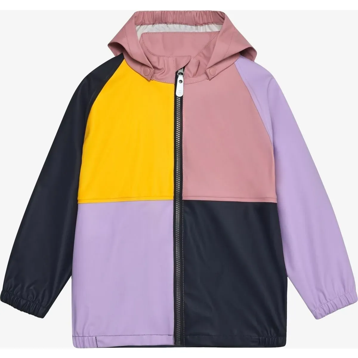 Color Kids Rain PU Jacket Colorblock 6846 foxglove (5005) 116