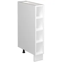 Vicco Midischrank Fame-Line Weiß/Weiß 15 x 82 cm ohne