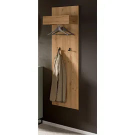 inn.furn Garderobenpaneel Borga 50 x 160 cm Eiche