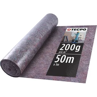 TECPO Malervlies 50 m x 1 m 200 g/m2