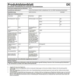 Amica EGSPV 593 911 Einbau-Geschirrspüler (vollintegrierbar, 600 mm breit)