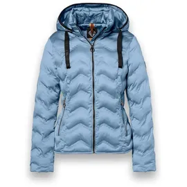 District Winterjacke Snowbird (mit Kapuze, wasserabweisend) hellblau Damen
