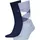 Tommy Hilfiger TH Men Sock Check 2er Pack Blau 47-49