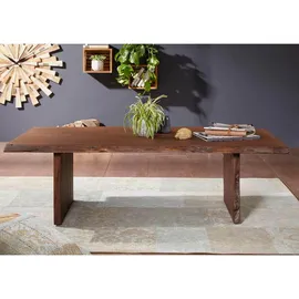 MASSIVMOEBEL24.DE PURE ACACIA Braun Akazie 150 x 45 x 70 cm