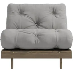 Karup Design Daybett »Roots Schlafsofa, Gästebett, Sofa inkl. Futonmatratze«, Liegefläche 90/140/160 x200 cm, FSC® zertifizierte Kiefer Karup Design Grey
