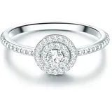 Trilani Ring Sterling Silber Zirkonia in silber | Gr.: 52