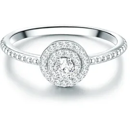 Trilani Ring Sterling Silber Zirkonia in silber | Gr.: 52