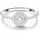 Trilani Ring Sterling Silber Zirkonia in silber | Gr.: 52
