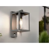 Trio Leuchten Wandleuchte LUNGA BH 16x33.50 cm grau Wandlampe