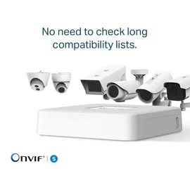 TP-Link Vigi NVR1104H-4P Netzwerk-Videorekorder