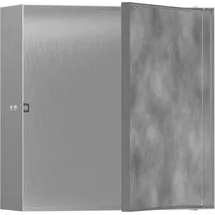 Hansgrohe XtraStoris Rock Wandnische 300x300x100mm, m befl. T., ES Optic